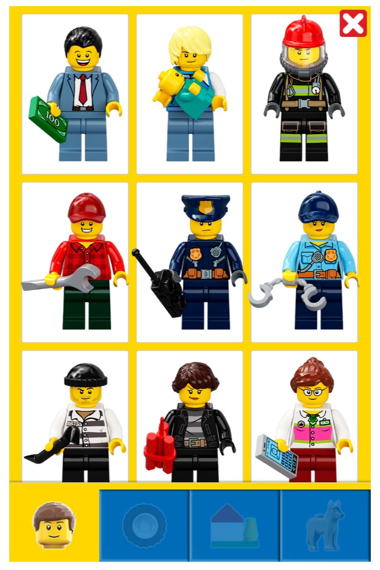 Design your own online lego man